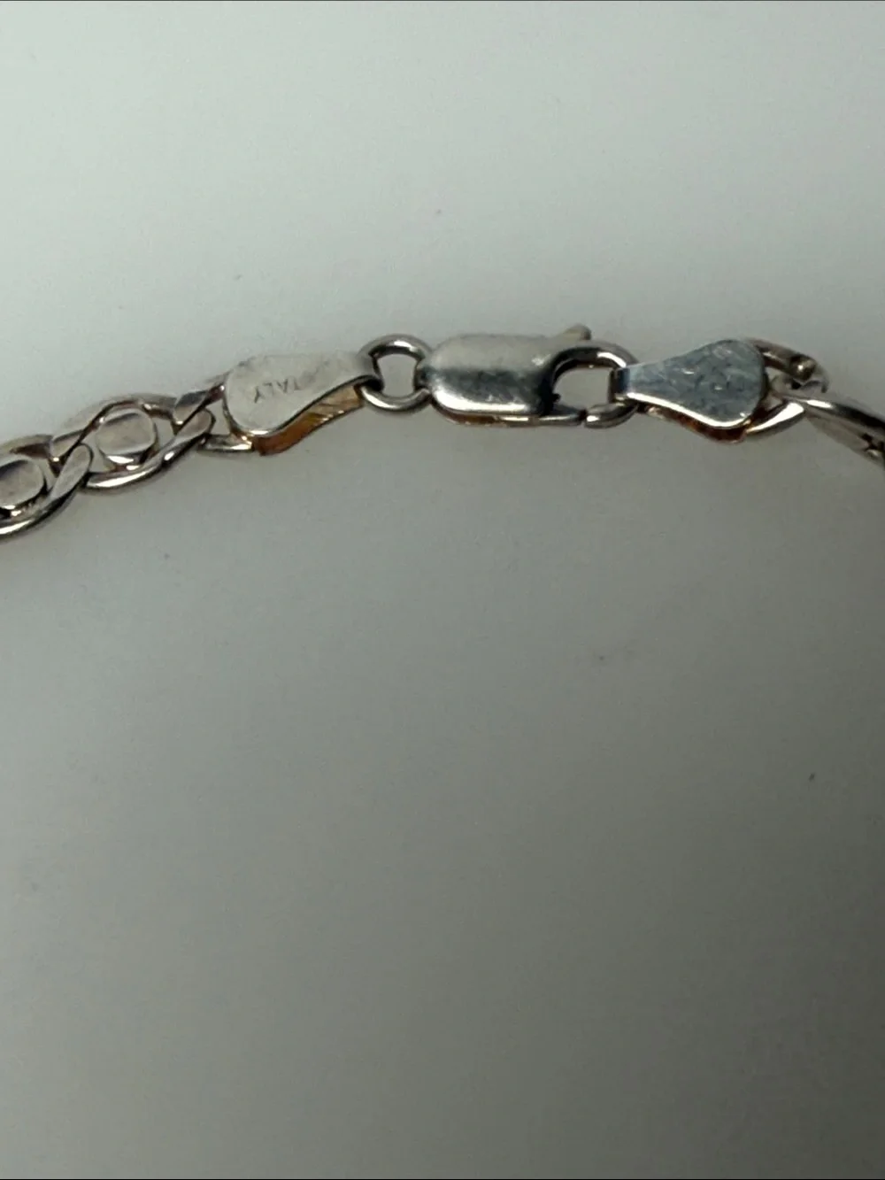 Men's 925 Silver Curb Chain Necklace - Sleek Everyday Link
